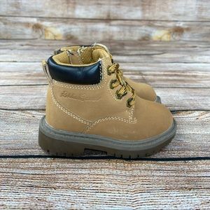 Eddie Bauer Side Zip Boots Toddler Boots - Burnt Wheat - NEW